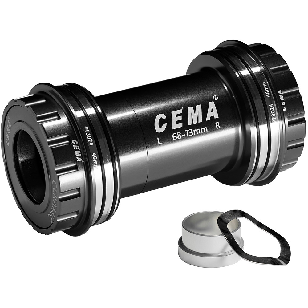 CEMA Bracketas PF30 Interlock SRAM GXP-Keramisch-Zwart