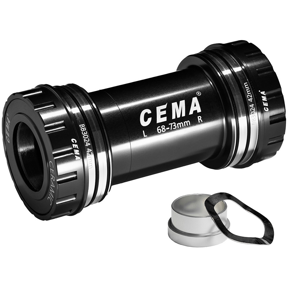 CEMA Bracketas BB30 Interlock SRAM GXP-RVS-zwart