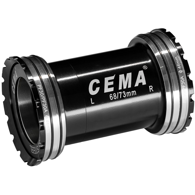 CEMA Bracketas PF30 Interlock BB30/PF30-RVS-Zwart