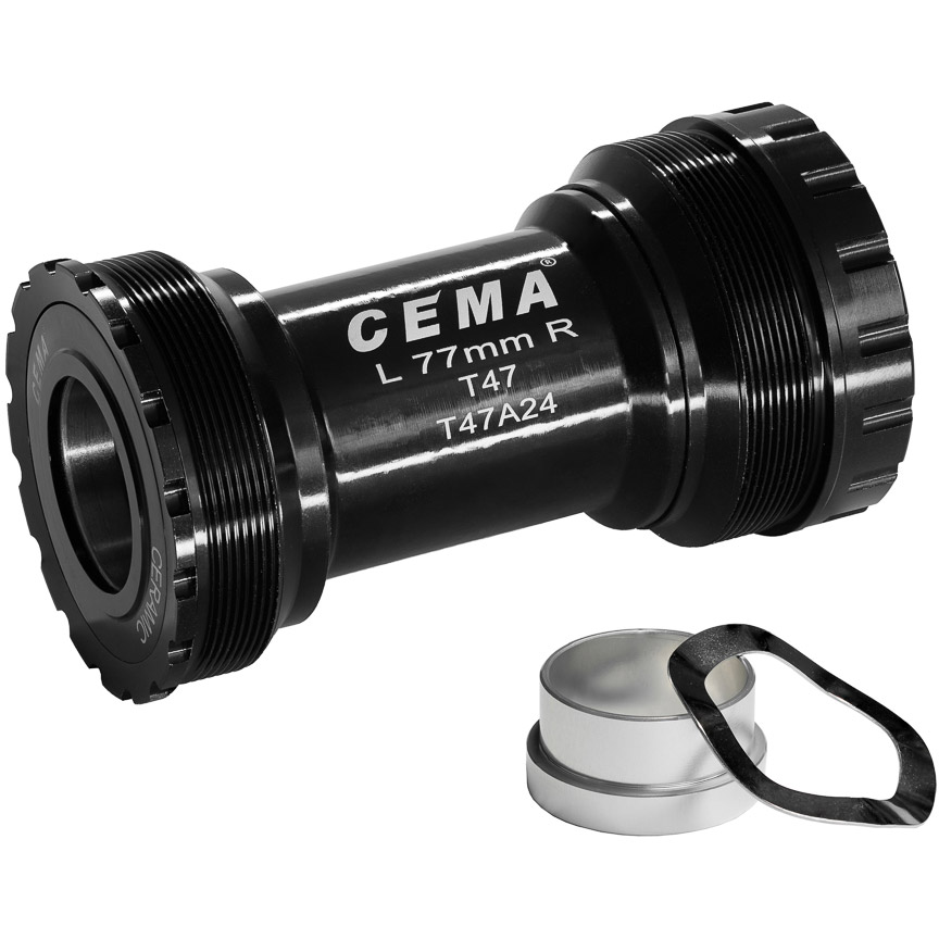 CEMA bracketas T47A SRAM GXP RVS zwart