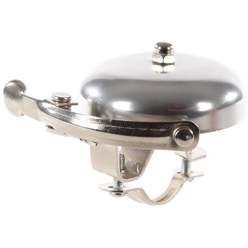 Mirage bel Retro 60mm aluminium zilver