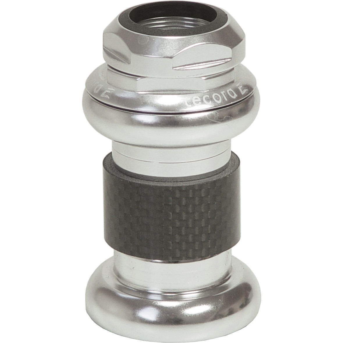 Tecora E balhoofdstel alu gepolijst 1" draad