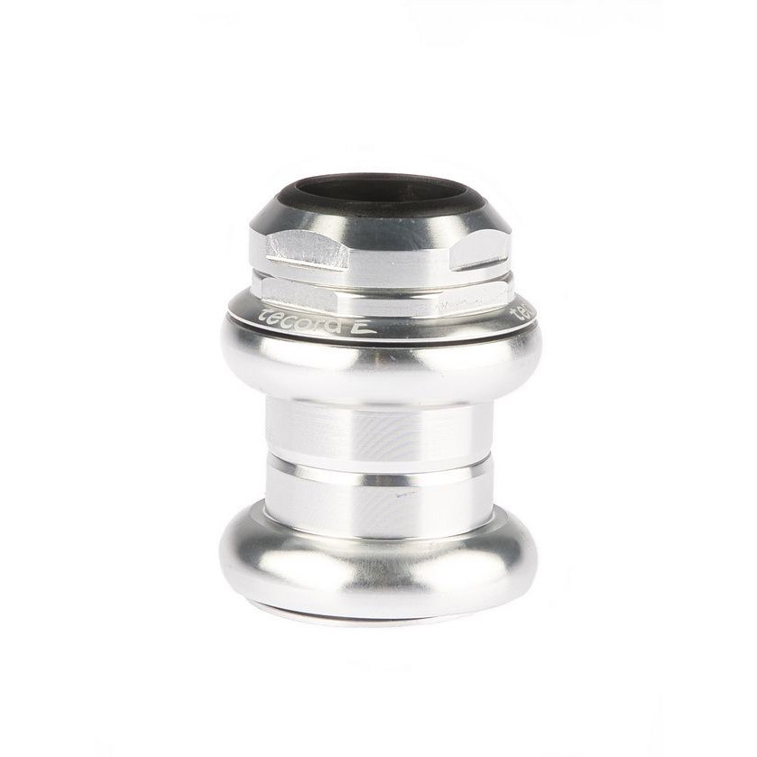 Tecora E balhoofdstel alu gepolijst 11/8" draad