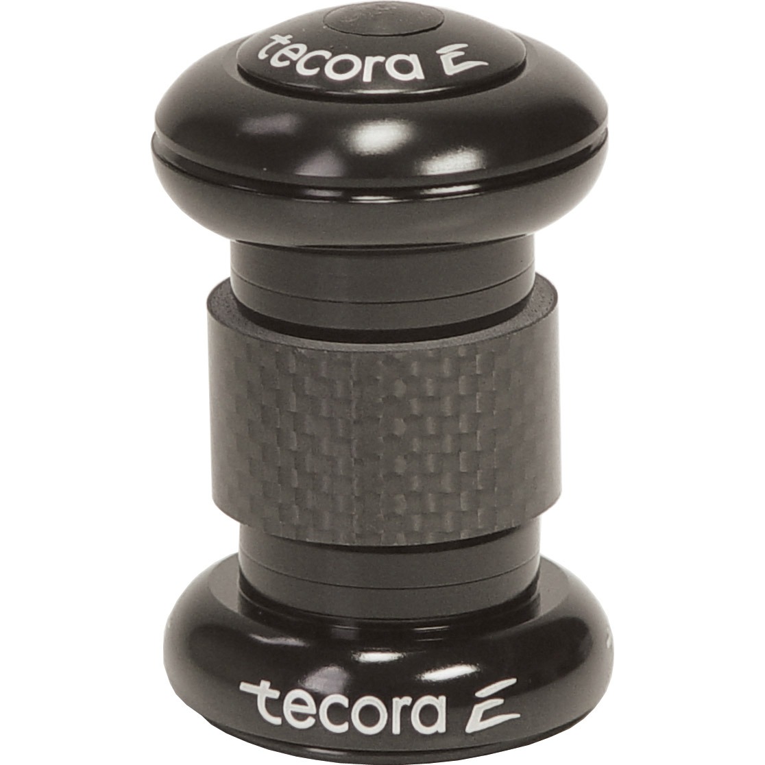 Tecora E balhoofdstel 1" Ahead alu zwart