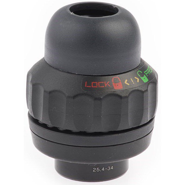 Post Moderne balhoofdstuurslot ø25.4 - 27.0 -34.0 - zwart