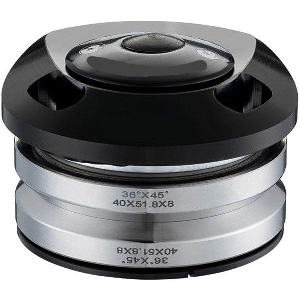 Tecora E balhoofdstel 1⅛" Ahead zwart