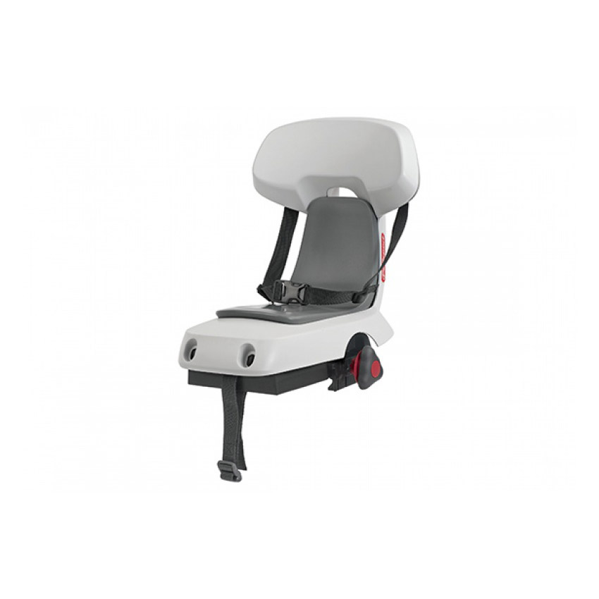 Polisport achterzitje Guppy Junior wit/grijs