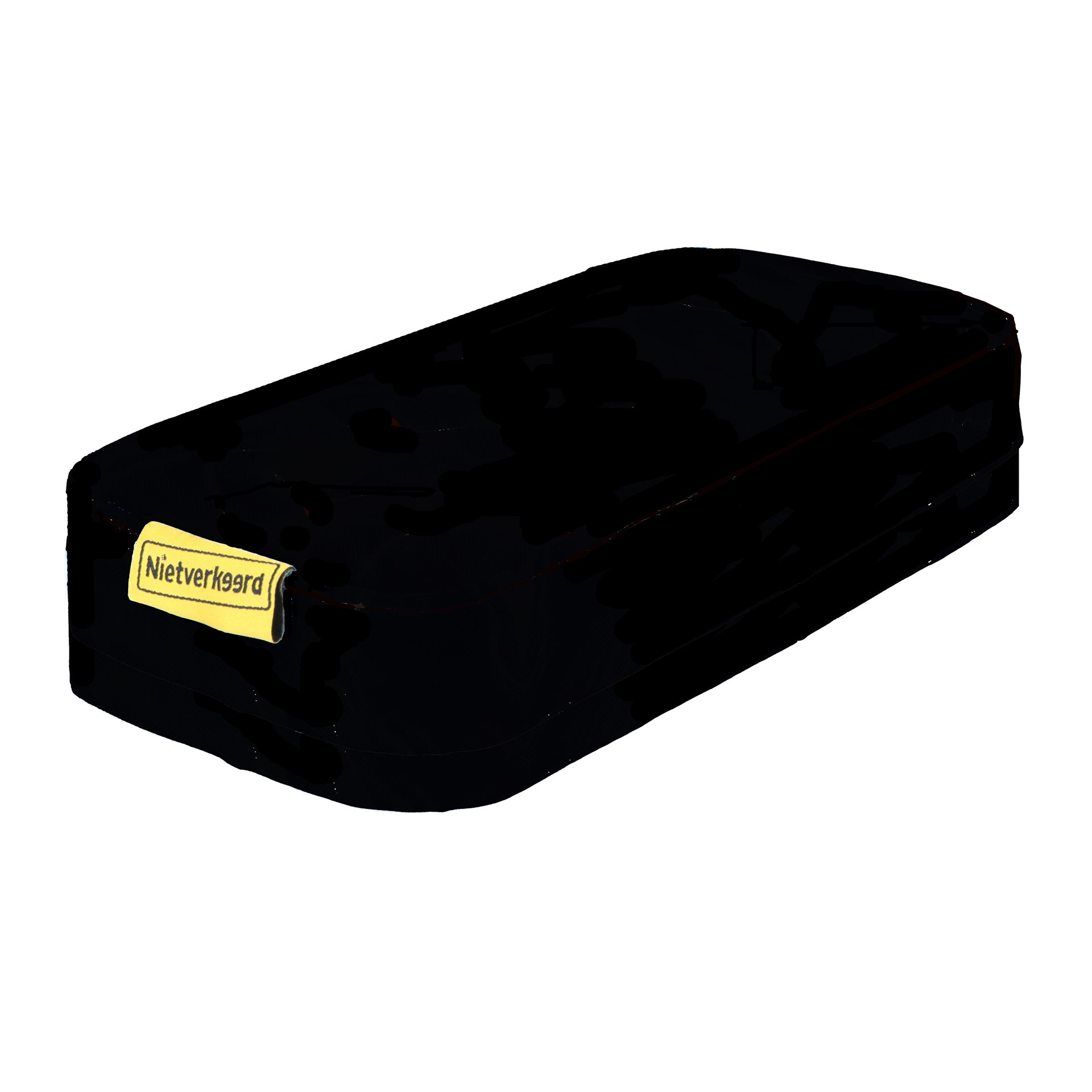 Nietverkeerd zitkussen voor bagagedrager extra dik (8cm)