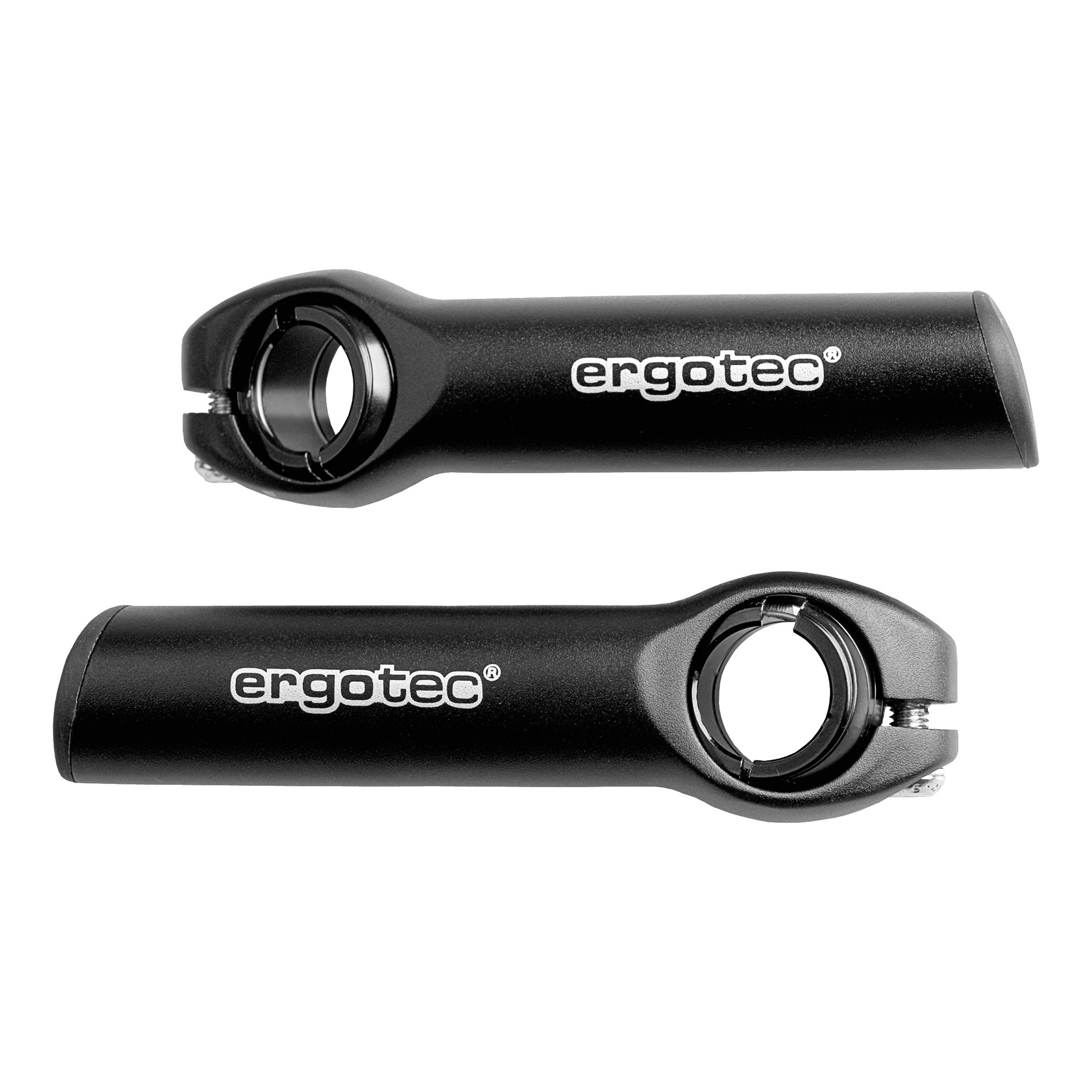 Ergotec Bar-ends EVO 1 Maat S Verstelbaar Aluminium zwart