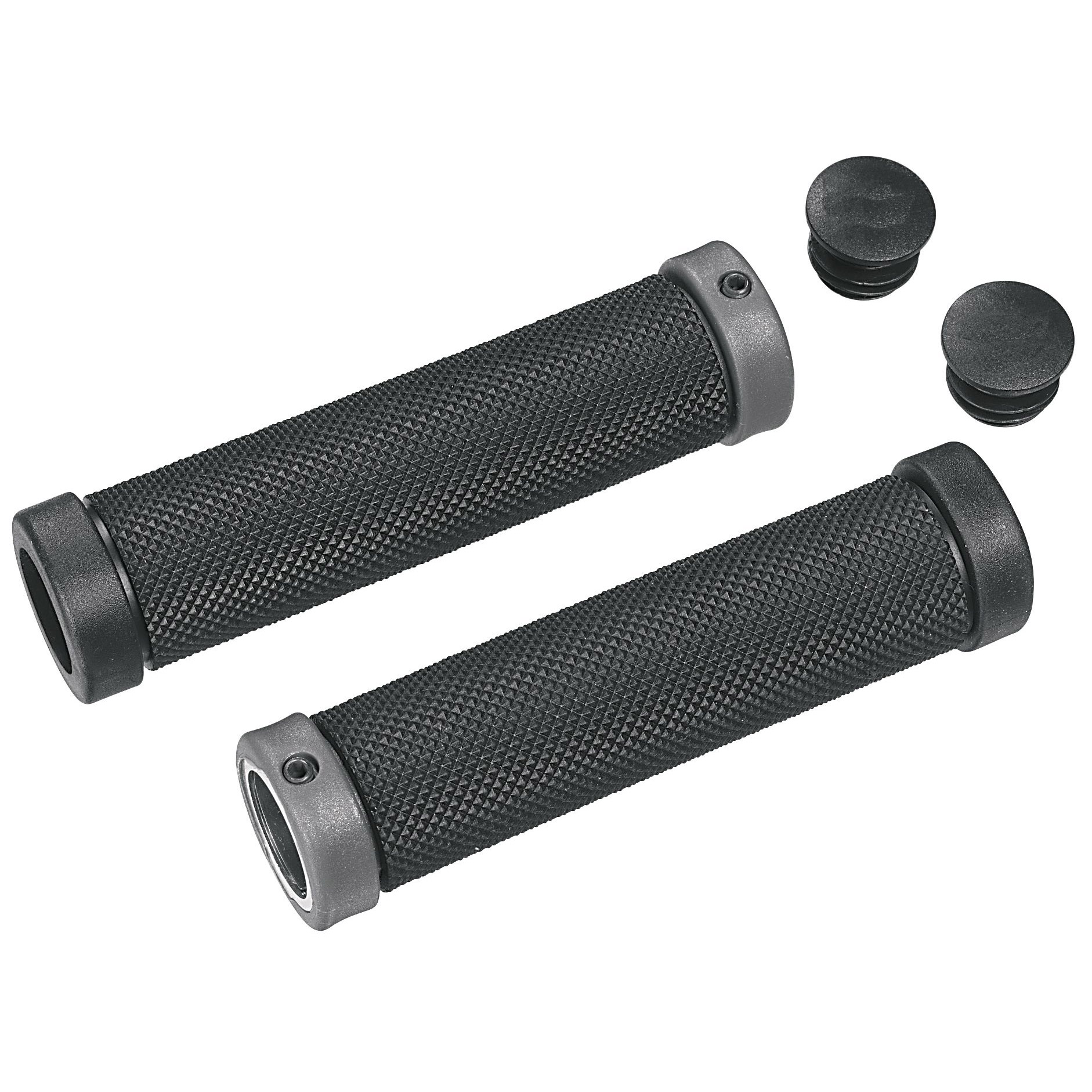 Ergotec handvatset Tokio 130/130mm zwart