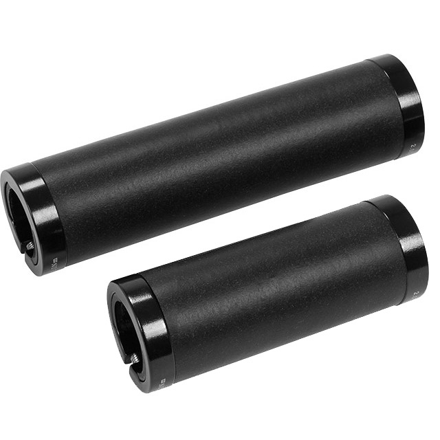 Ergotec handvatset Bilbao  130/90mm siliconen zwart