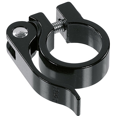 Ergotec zadelpenklem SCQ-030 34,9mm met quick release zwart