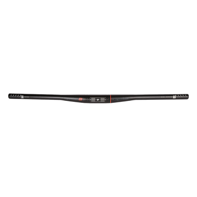 Ergotec stuur Flat Bar Ray 35,0 720mm zwart