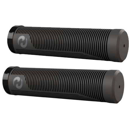 Herrmans handvatset Rib Single lockring 130/130mm zwart