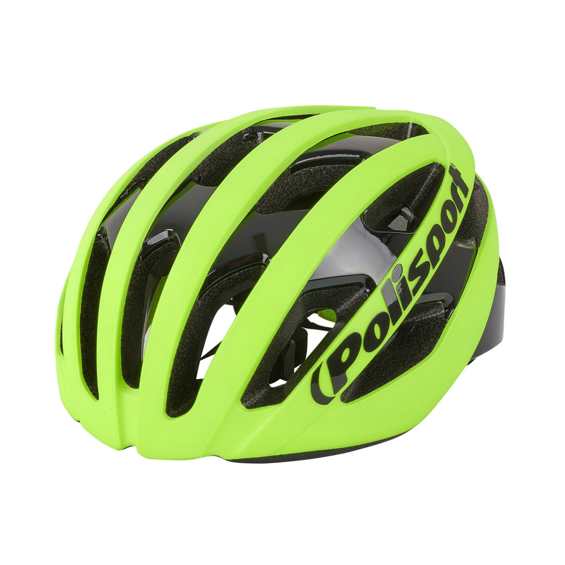 Polisport helm Light Pro  L(58/62)FluoYellow Matte/Black