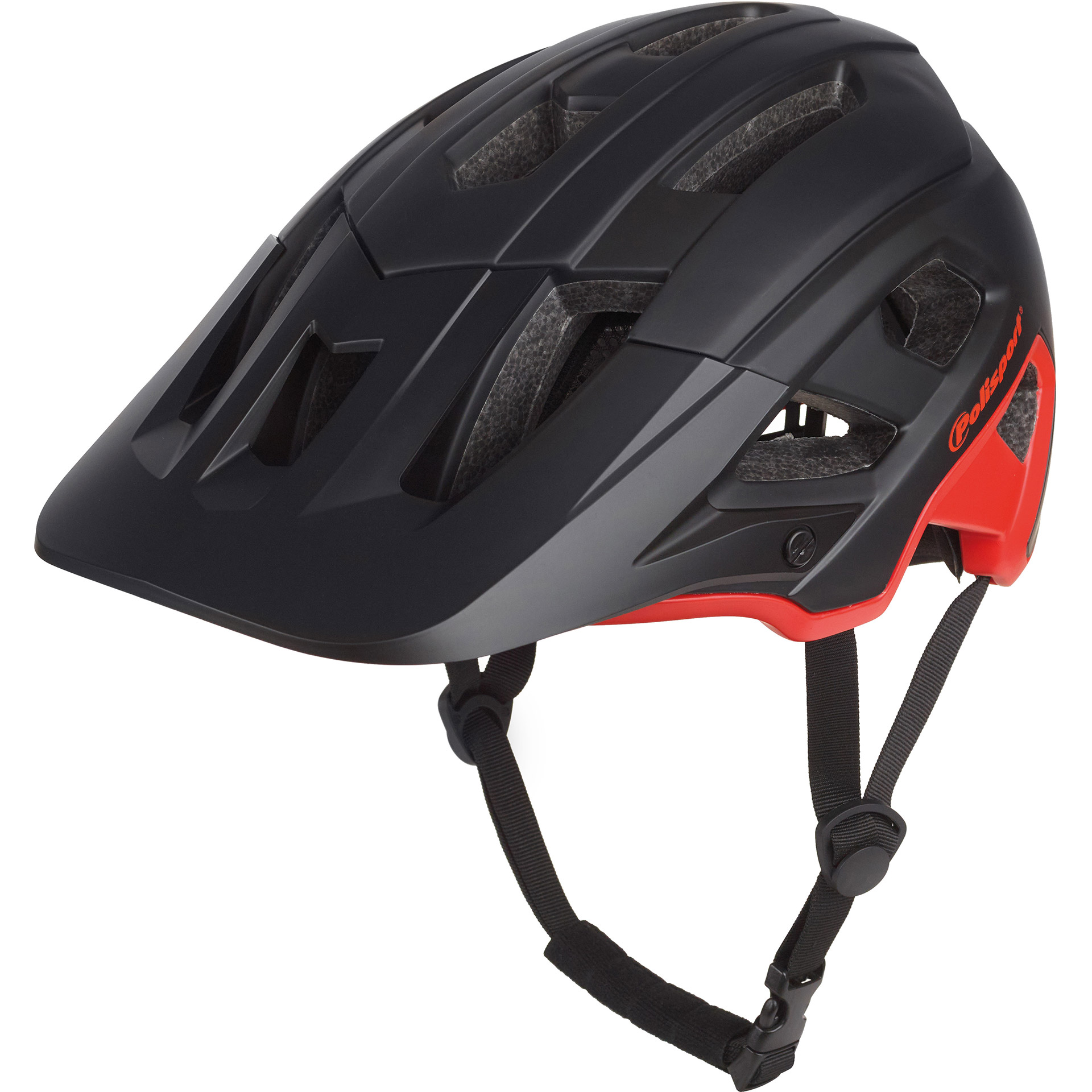 Polisport helm Mountain Pro M 55-58cm zwart/rood