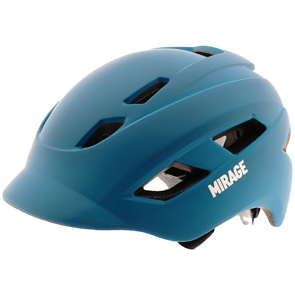 Mirage urban helm E-Bike LED 55-58cm mat blauw