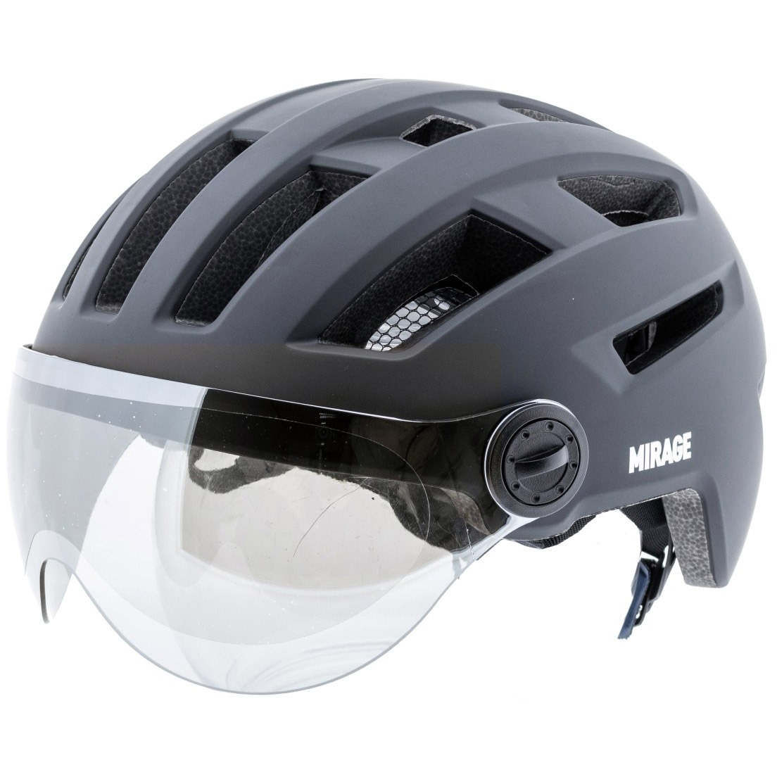 Mirage urban helm Speed Pedelec LED 55-58cm mat zwart