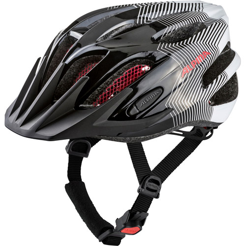 Alpina Sports kinderhelm FB JR. 2.0 50-55 zwart/wit/rood