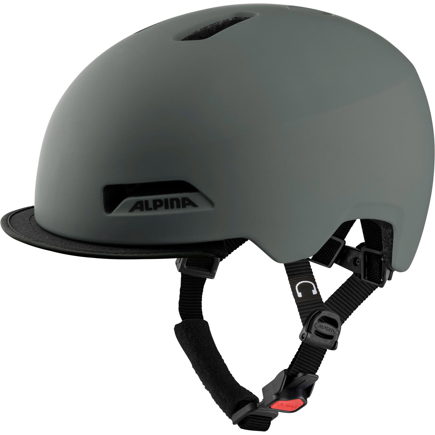 Alpina Sports urban helm Brooklyn 57-61 mat grijs