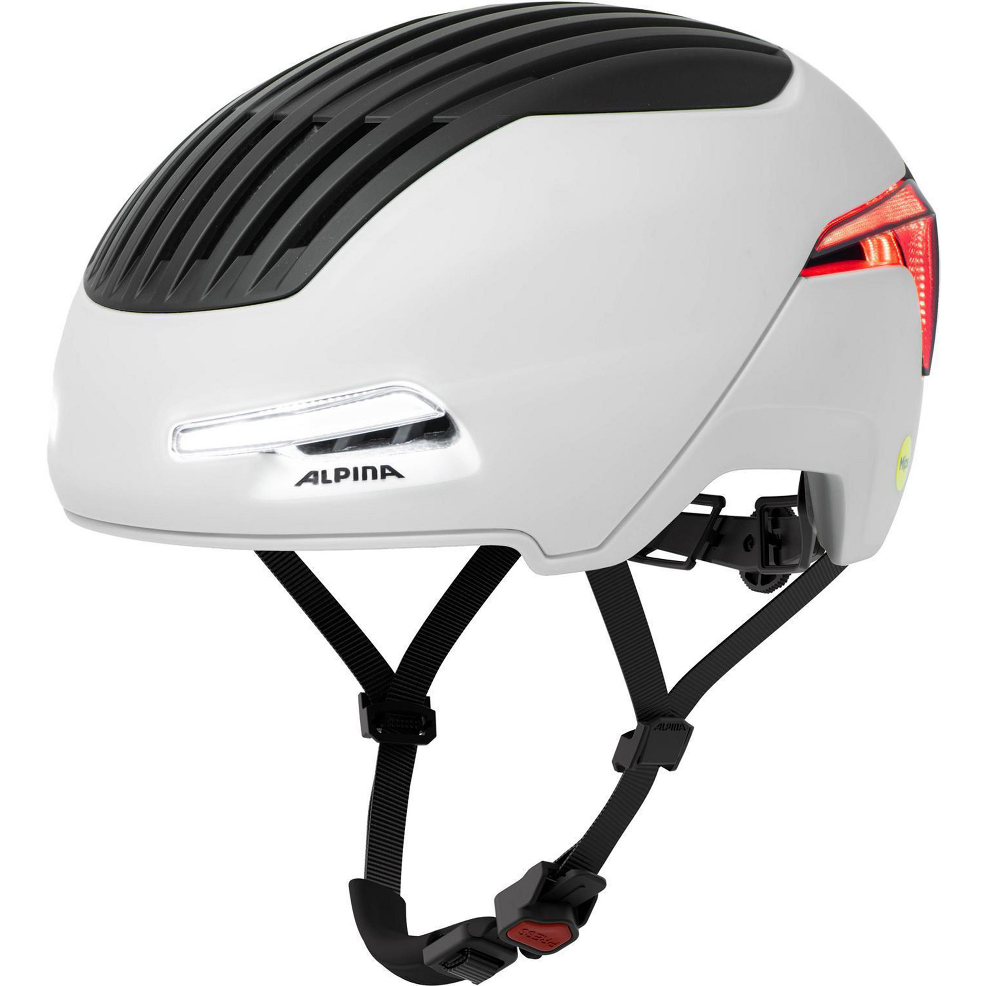 Alpina Sports urban helm Brighton Mips 51-55 mat grijs
