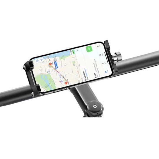 Rixus telefoonhouder RXHB06 <6,7" aluminium zwart