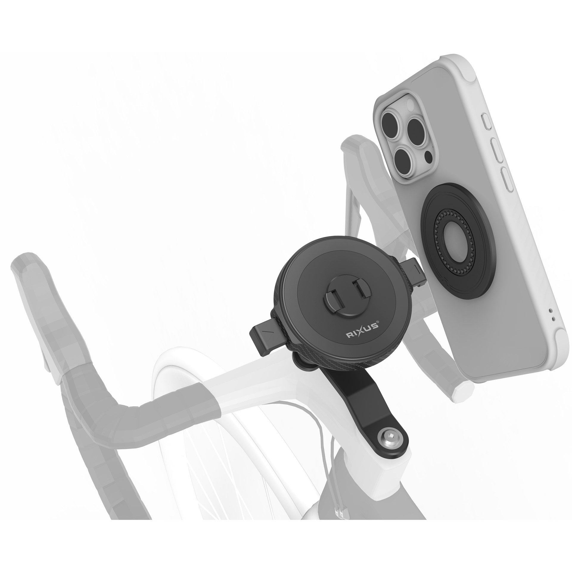 Rixus telefoonhouder RXHM07 Anti-shock Mag speed One-Lock