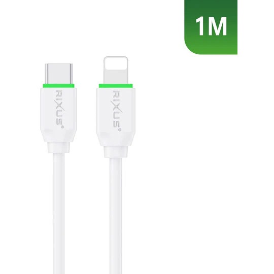 Rixus telefoon laadkabel Type C-Lightning 1m