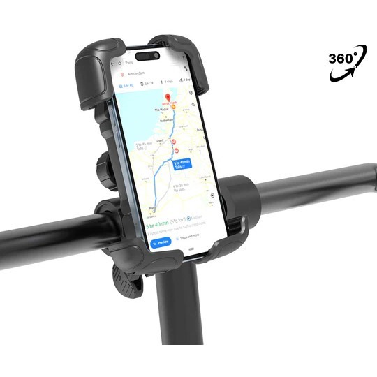 Rixus telefoonhouder RXHW24 <7,1" kantelbaar zwart