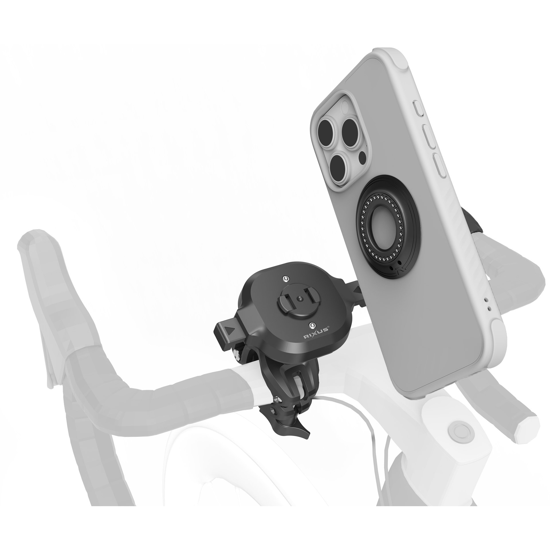 Rixus telefoonhouder RXHB50 Anti Shock set One-Lock