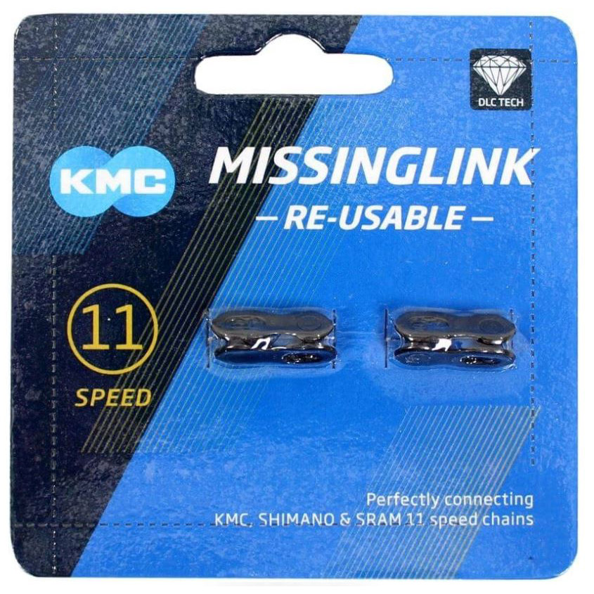 KMC sluitschakel MissingLink 11R DLC zwart 5.65mm (2)