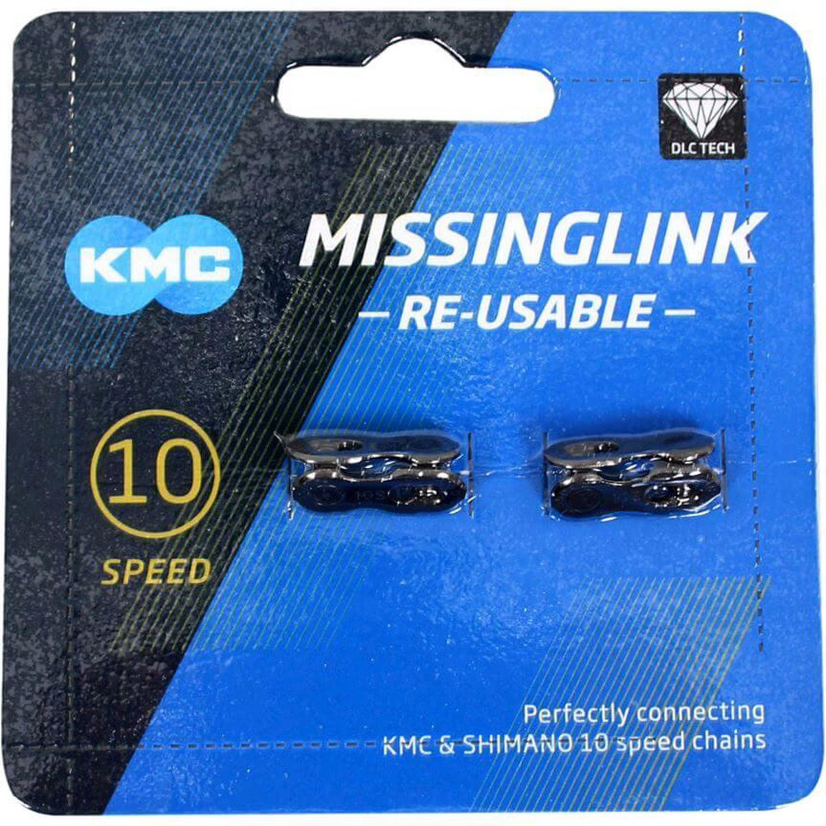 KMC sluitschakel MissingLink 10R DLC zwart 5.88mm (2)