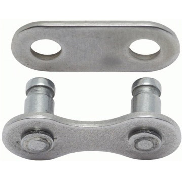 KMC sluitschakel Snap On Narrow EPT silver Kaart p/2