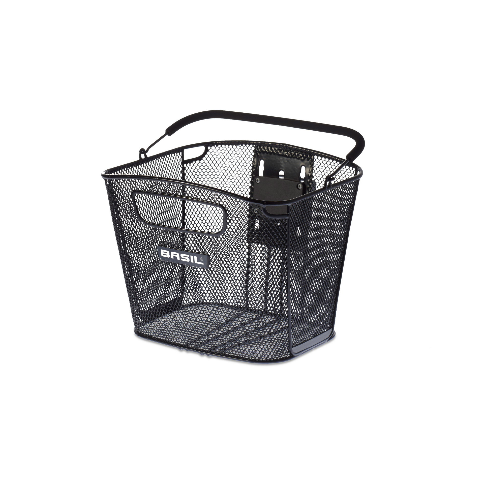 Basil fietsmand Bold KF voorop zonder houder zwart