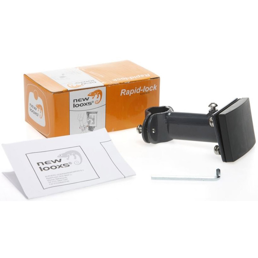 New Looxs RapidLock  bevestiging mand stuur zwart