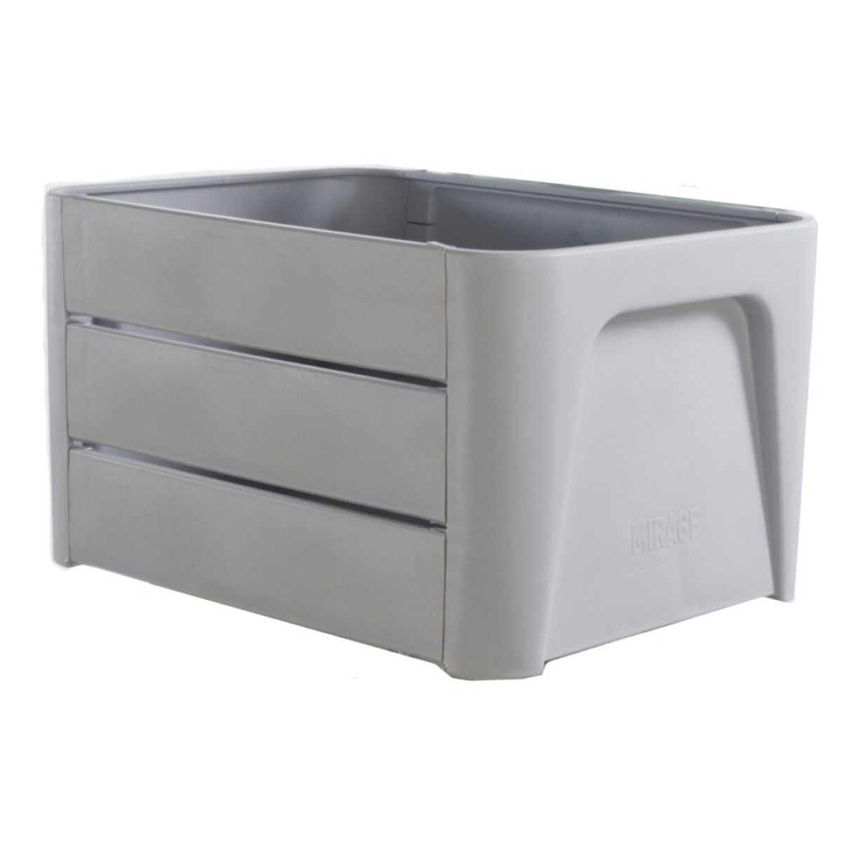 Mirage krat Klik 'n Krat grijs 24l