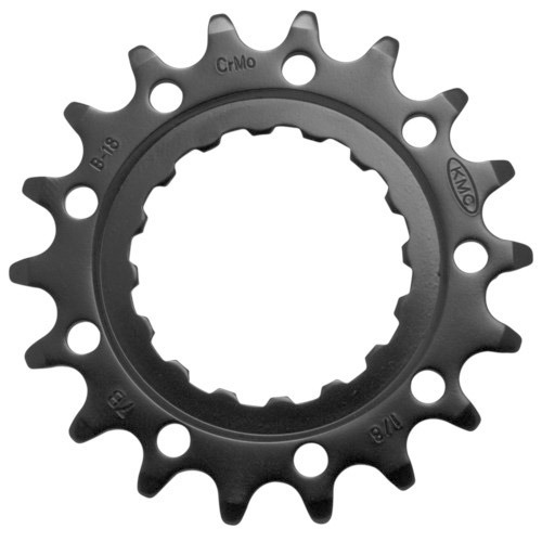 KMC tandwiel Bosch Gen 2 wide 18T vóór zwart