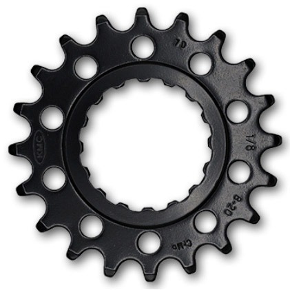 KMC tandwiel Bosch Gen 2 wide 20T vóór zwart