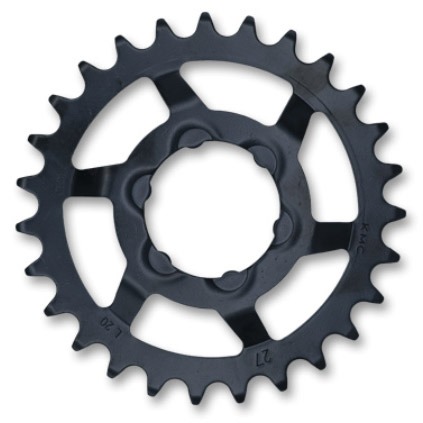KMC tandwiel Shimano narrow 27T achter zwart