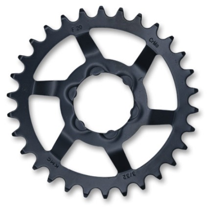 KMC tandwiel Shimano narrow 30T achter zwart