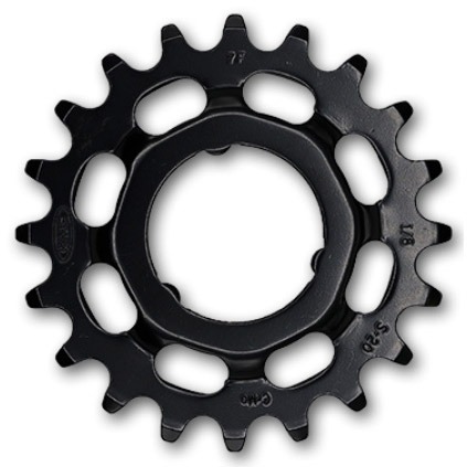 KMC tandwiel Shimano wide 20T achter zwart