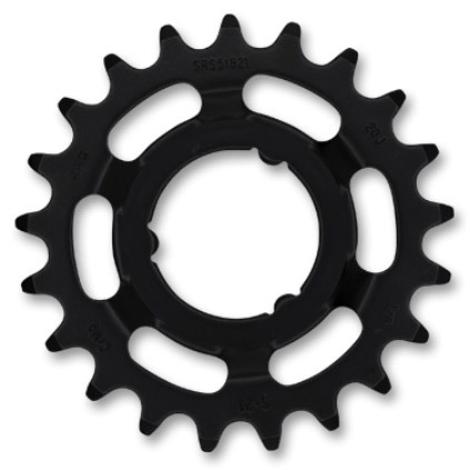 KMC tandwiel Shimano wide 21T achter zwart