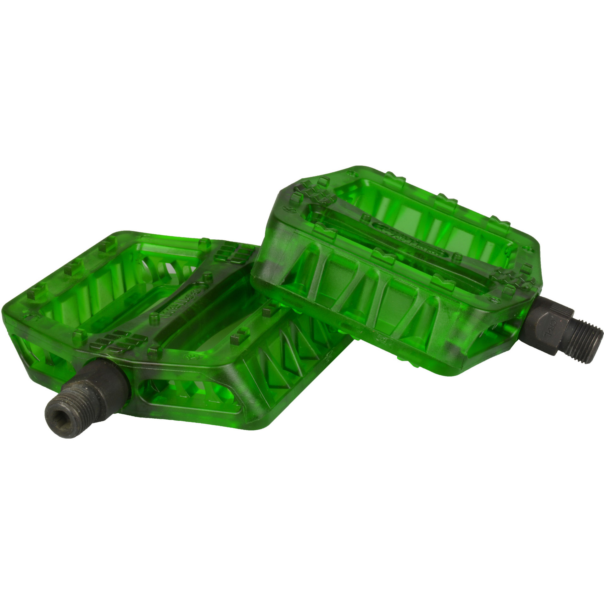 VWP Pedaal 9/16" BMX clear green