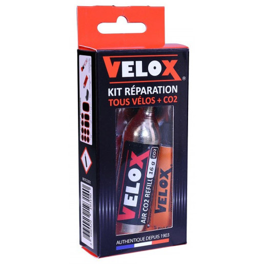 Velox reparatieset met CO2 patroon 16g en drukregulator