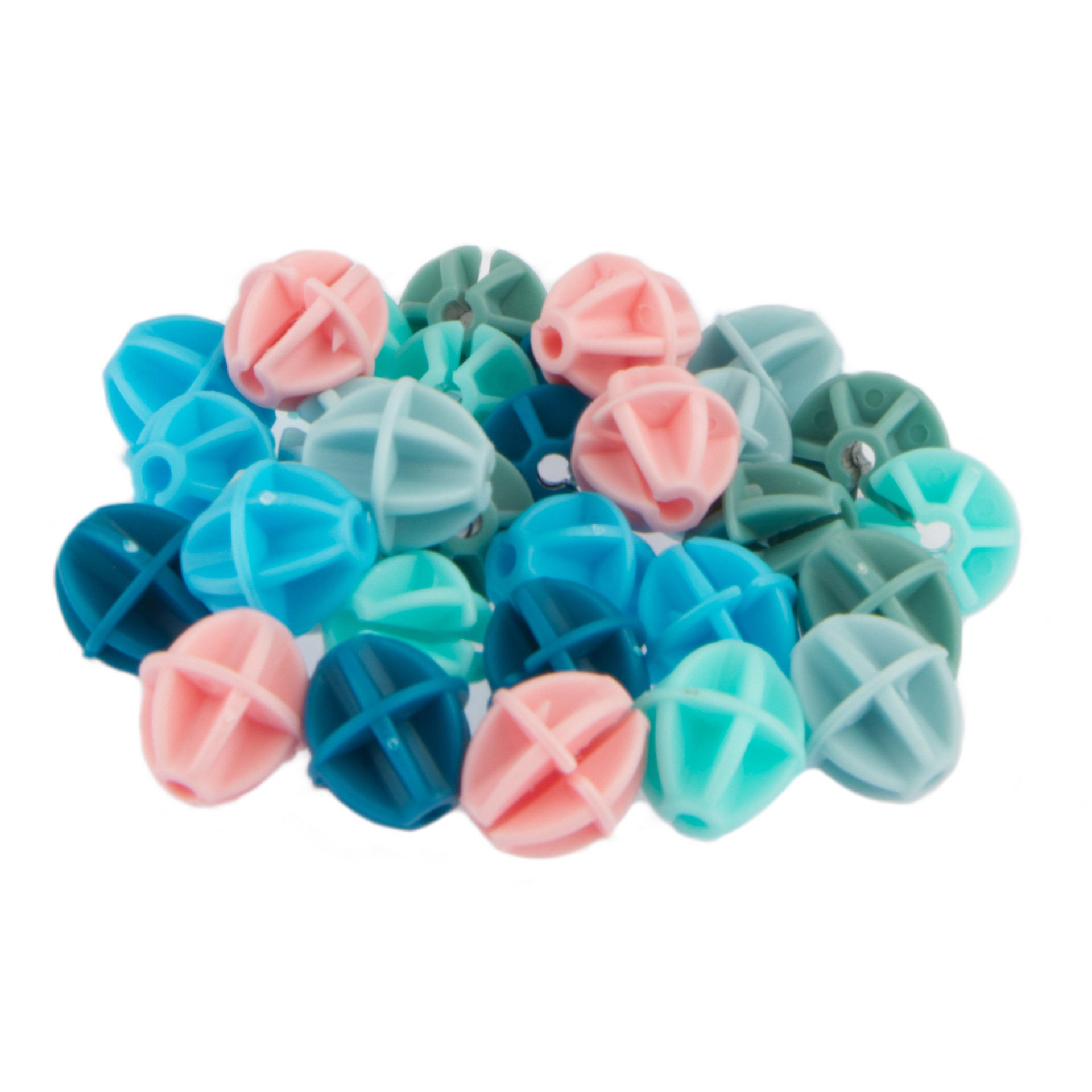 PexKids spaakkralen bolletjes 6 kleuren (30st)