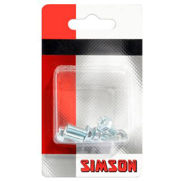 Simson spatbordboutjes 5x12mm per 5 stuks op kaart