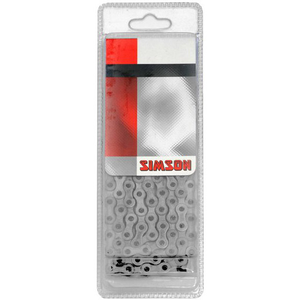 Simson ketting Nexus 112L zilver