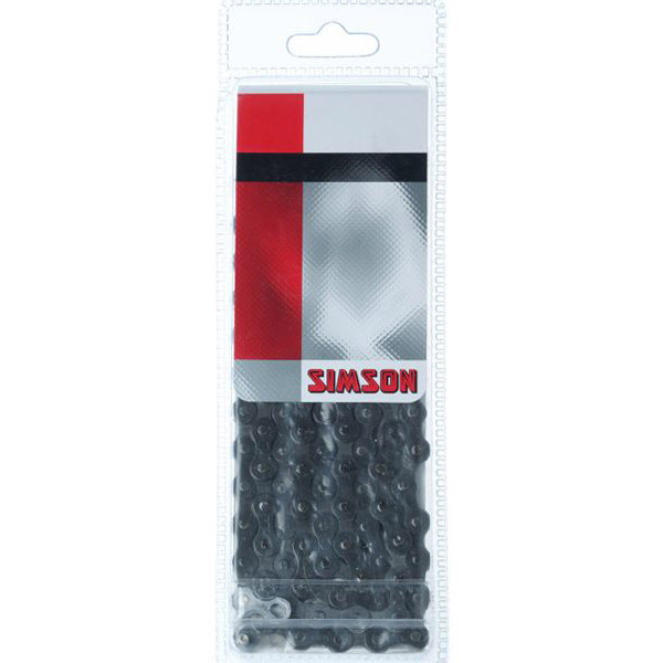 Simson ketting Basic 112L zwart