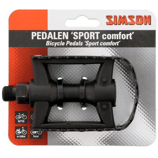 Simson pedalen Sport Comfort per set op kaart