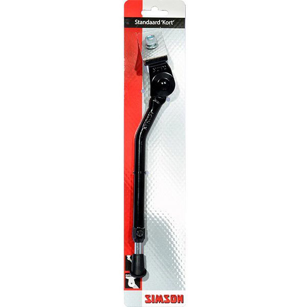 Simson middenstandaard Kort brede plaat zwart verst.kaart